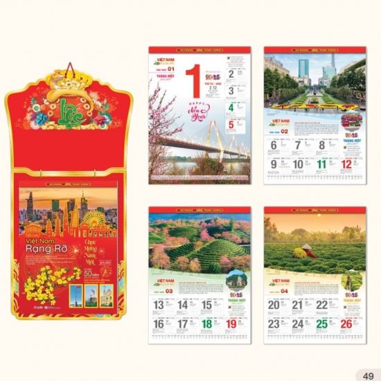 Lịch 52 tuần 2025 - AH-31 Việt Nam Rạng Rỡ